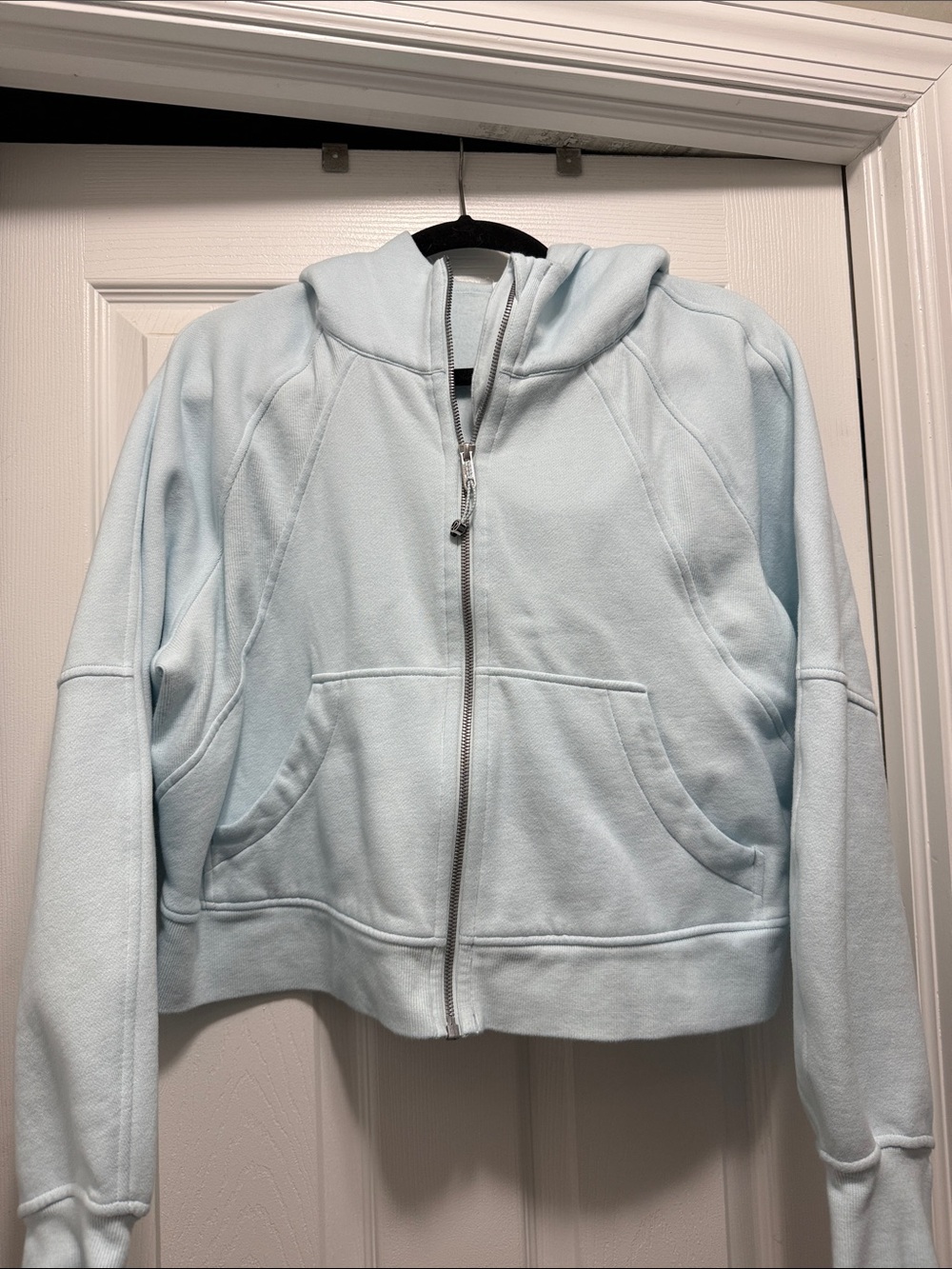 Lululemon Full Zip Scuba Crop Oversized Hoodie